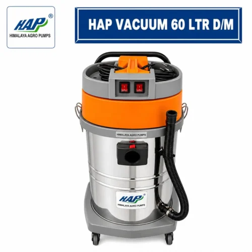 HAP VACUUM 60 LTR DOUBLE MOTOR