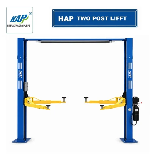 HIMALAYA TWO POST LIFT MACHINE WITH TOP PLATE