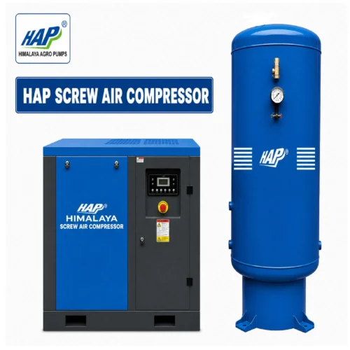 10 HP 500 LTR SCREW AIR COMPRESSOR
